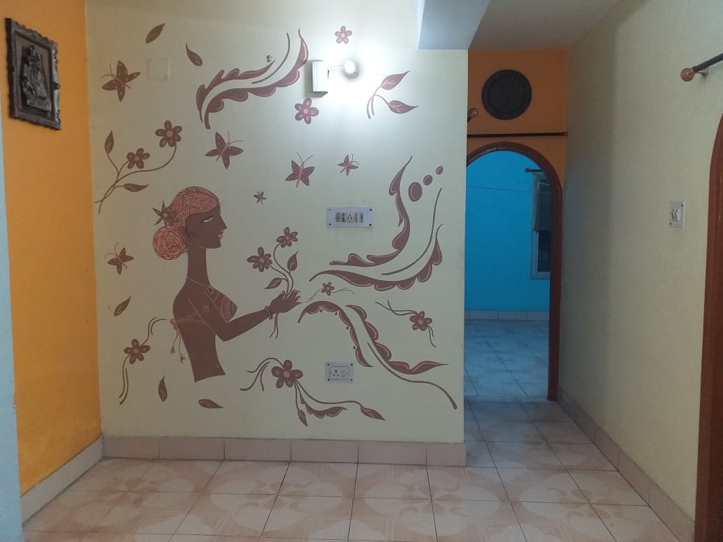 2BHK semifurnished flat available on rent immediately at Adrika apartments, singhabari, kalikapur Kolkata 99